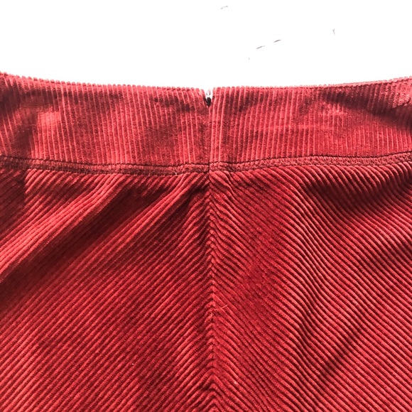 Jones New York Dark Red Corduroy Pencil Skirt 14P - Picture 3 of 6